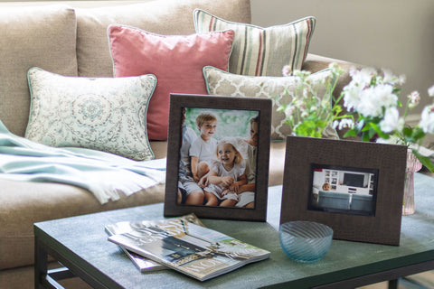 Faux Leather Picture Frames