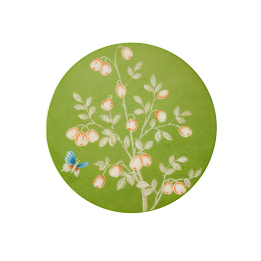 Green Chinoiserie Coasters - Set of 4 - Addison Ross Ltd US
