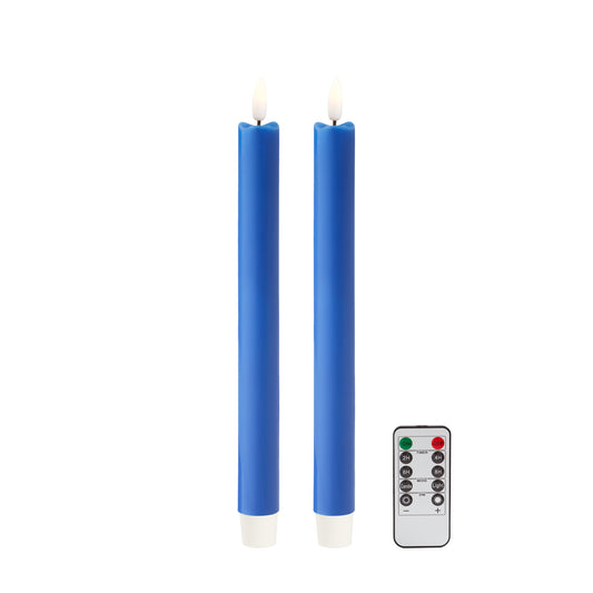 Blue LED Candles - Set of 2 – Addison Ross Ltd US