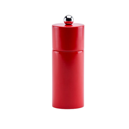 Red Mini Column Salt or Pepper Mill