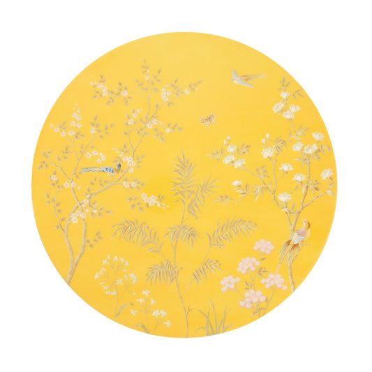 Yellow Chinoiserie Placemats - Set of 4