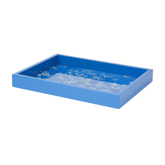 Blue Small Chinoiserie Tray