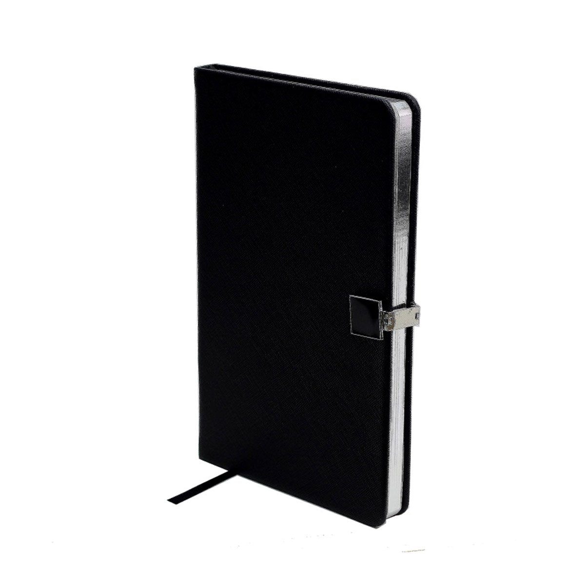 Black & Silver A5 Notebook
