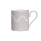 Cappuccino Squiggle Fine China Mug