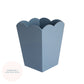 Chambray Blue Lacquered Scallop Bin – Limited Edition