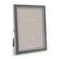 5x7 in. Silver Trim, Taupe Gray Enamel Picture Frame
