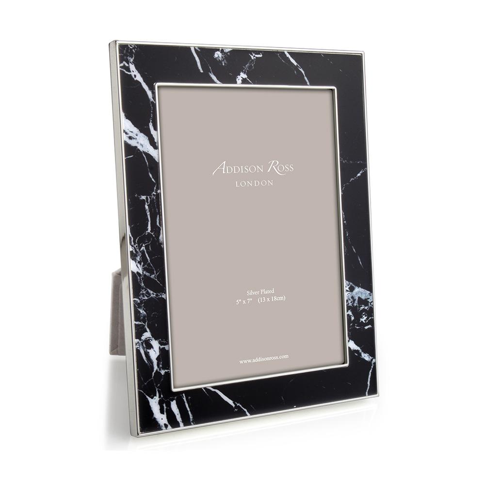 Black Marble Frame - Silver Frames - Addison Ross