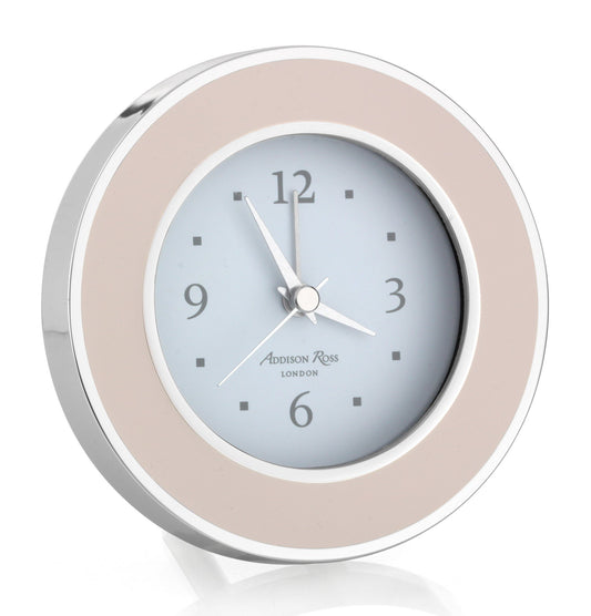 Light Pink & Silver Alarm Clock - Clock - Addison Ross