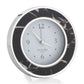Black Marble Silver Alarm Clock - Clock - Addison Ross