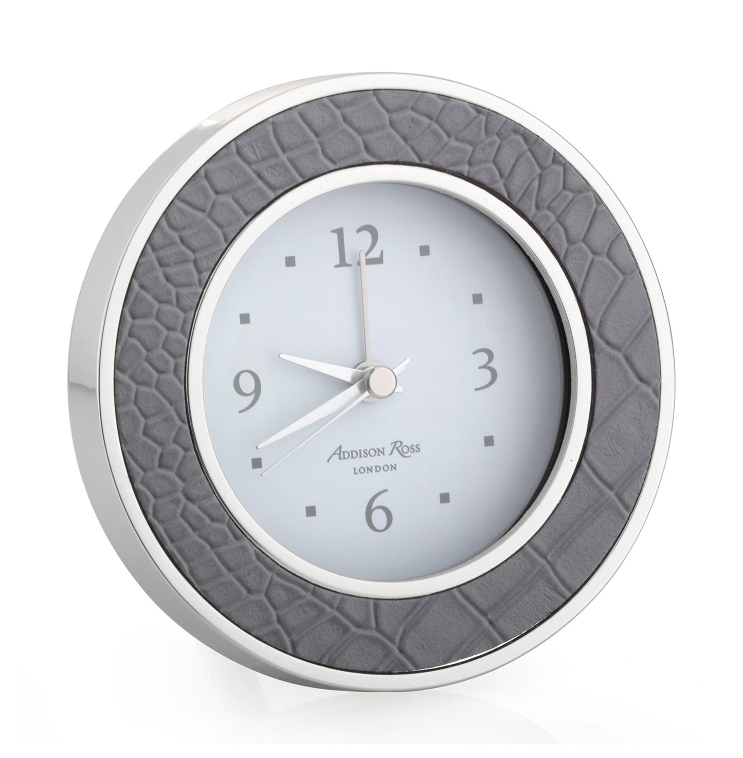 Dove Croc Silver Alarm Clock - Clock - Addison Ross