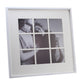 Four Aperture White Wall Hanging Frame