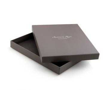 4" Faux Horn & Silver Box - Boxes & Pots - Addison Ross