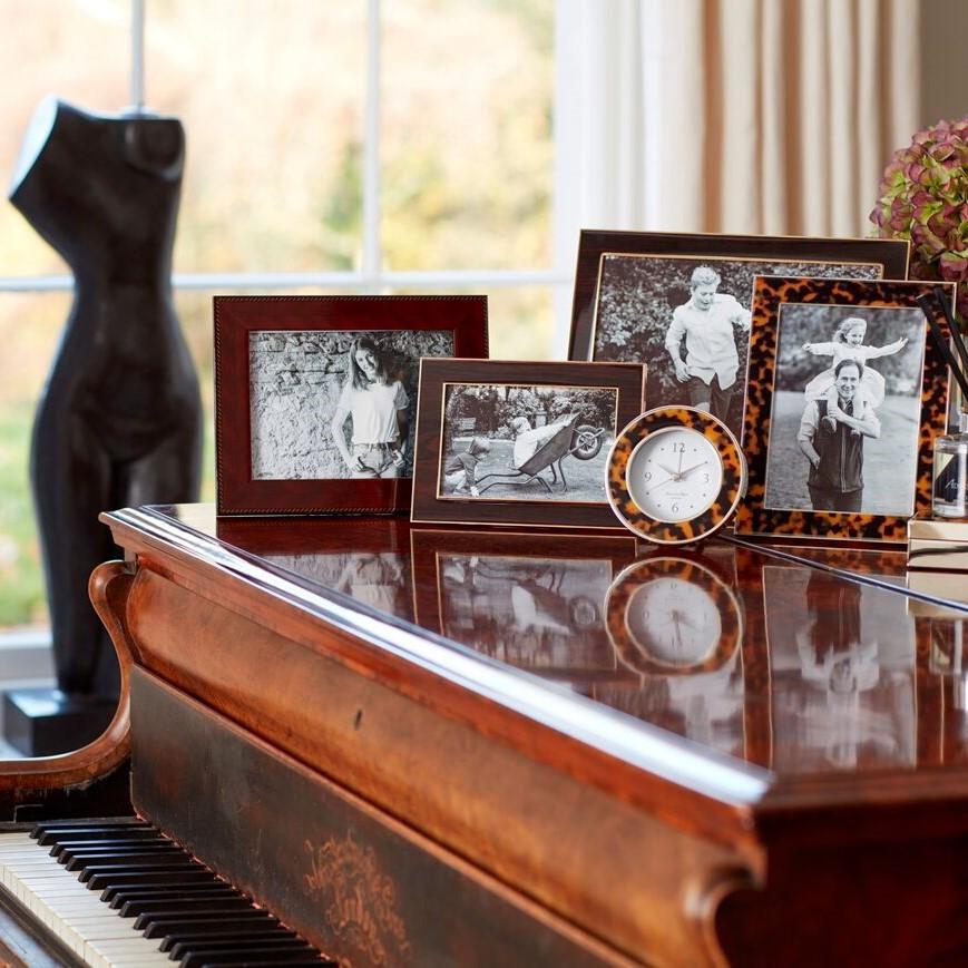 A collection of luxury photo frames