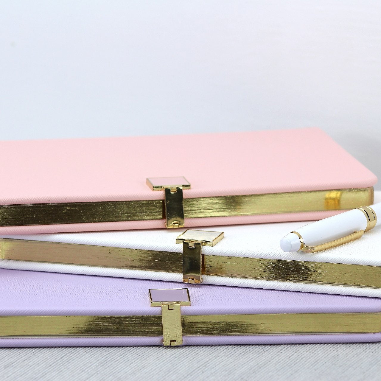 Pink & Gold Notebook - Notebooks - Addison Ross