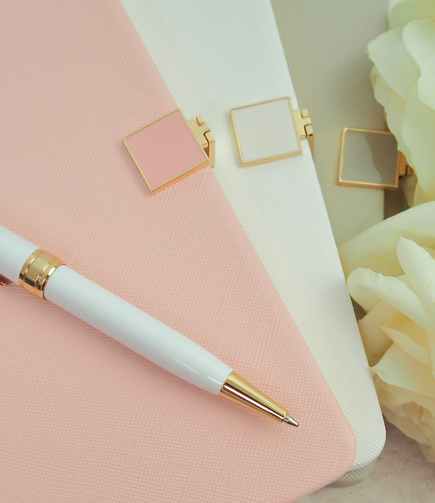 Pink & Gold Notebook
