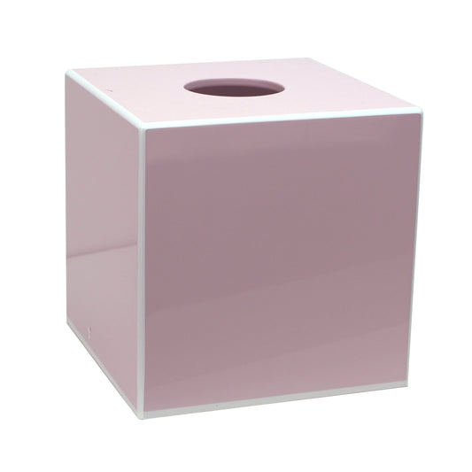 Light Pink Square Tissue Box