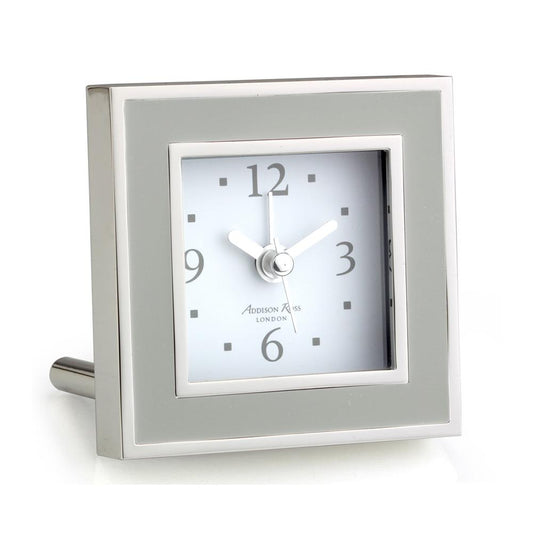 Chiffon & Silver Square Alarm Clock - Clock - Addison Ross