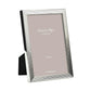 5x7 in. Grooved Silver Plated Photo Frame